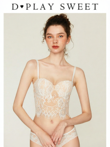 French Lace Outwear Corset Bra