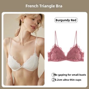Small Bust Lace French Seductive Underwear No Steel Ring