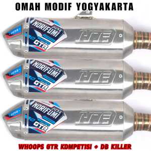 Knalpot Norifumi WHOOPS GTR Kompetisi CRF 150 L KLX 150 BF DTRACKER WR 155 Original