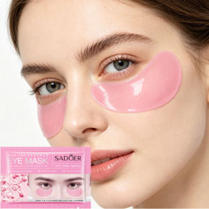 SADOER | Collagen Eye Mask Anti-Wrinkle Eye Patches Fade Fine Line Remove Dark Circle Bag Anti-Puffiness Moisturizing Brighten Skin Care