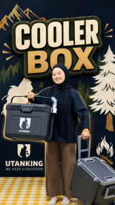 UtanKing™ Cooler Box Kotak Ais Ice Box Camping Outdoor Fishing Food Storage Keep Cold Coolerbox Kotak Penyejuk Memancing