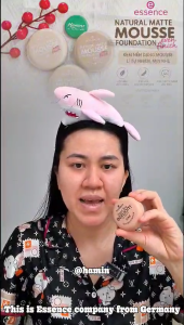 [Hàng Đức] Phấn tươi Essence natural matte mousse – mịn màng tự nhiên như da thật