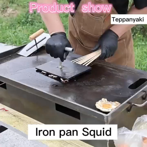 World Aifei Mall Burger Griddle Heavy Duty Burger Griddle Gas Type Burger Griddle For Business Burger Griddle With Stove Griddle Stainless steel Griddle For Burger(LPG)