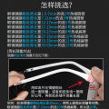 Glasses Temple Tips Allergic Film Non-Slip Heat Shrink Tubing Protective Anti-Wear Ear Booties Silicone Case Eye Mirror Leg Frame Support. 
