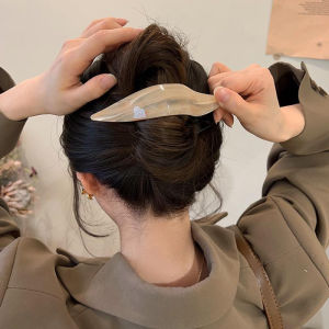 One-Word Binder Clip Grip Womens Large Fancy Duckbill Clip Hairpin Updo Shark Clip Back Head Hairpin Headdress