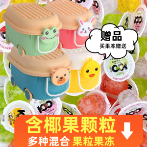 Mixed Flavored Jelly Coconut Fruit Pulp Snacks & Bulk Pack Children's Treats