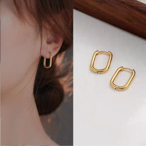 🔥S925 Silver Stitch Geometric Earrings Girlish Playfulness Sweet Earrings Cool Style Earrings LovelylifeFu👍