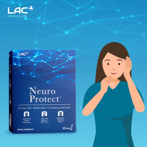 [LAC BRAIN] Neuro Protect - Scallop-derived Plasmalogens (30 capsules/30 powder sticks)