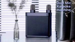 Wireless Karaoke Portable Bluetooth Speaker With Microphone Machine Sound Box Music Column Blootooth Audio Coluna Caixa De Som