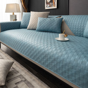 Big Sale Sofa Cushion All Year Round Neutral Faux Leather Minimalist Modern Waterproof Non-Slip Mat Urine-Proof Non-Stick Fur Cushion