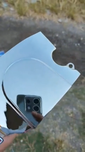 [SUDAH CHROME] tutup gear depan honda gl pro gl max megapro lama nos original