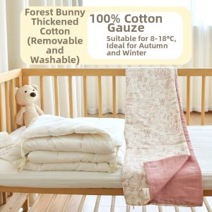 ANYOUBI | Newborn Baby Autumn Winter Thick Cotton Gauze Nap Quilt
