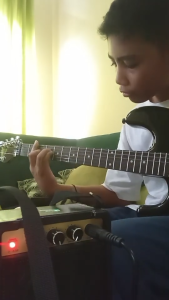 COD TS Ampli Mini Gitar Elektrik Portable Speaker Amplifier Gitar 5W - MA-5