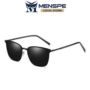 MENSPE Fashion Men Sunglasses UV400 Polarized Sunglasses Night Vision Sunglasses Retro Square Sunglasses Eyewear Ultra Light Elastic Leg Anti Glare Glasses Outdoor Sports Driving Sunglasses