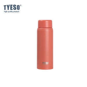 TYESO Mini Portable Insulated Cup for Women Pocket Size Cute Simple Design Stainless Steel Travel Water Bottle 150ml
