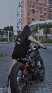 OOTDSUPPLY Oversize Sleeveless Type S Black l Kaos Oversize OVZSinglet
