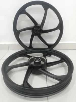 SPORT RIM MODENAS KRISS 2 KRISS II CT110 KRISS120 KRISS 120 SINGLE DISC SIAP BEARING DAN BUSH 6 BATANG