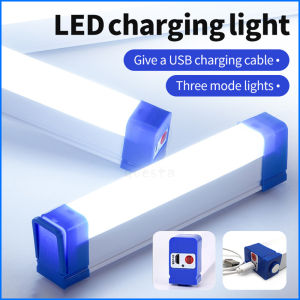 【COD】Emergency Light Rechargeable 3 Modes USB 30W 60W 90W T5 Magnetic Night Portable LED Tube Light Strip【Buy 1 Take 1】