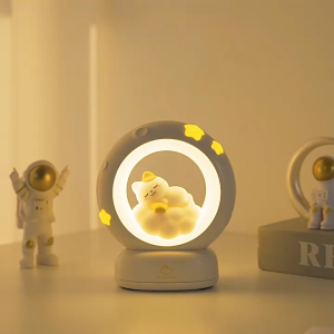 【SG Seller】Mini Portable LED Night Light Cute Bunny & Cat Design 3 Color Temperatures 3 Level Dimmable