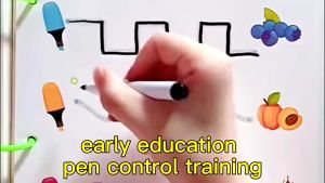 Buku Kerja Penelusuran Ajaib Anak dengan Kontrol Pena yang Dapat Dihapus Mainan Edukasi Menggambar Latihan