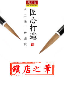 Zhou Huicheng Professional Calligraphy Brush Set Wolf Hair Mixed Beginner Medium Large Regular Script Calligraphy Brushes