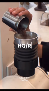 HQ/R เมล็ดกาแฟคั่วกลาง Brazil Tiger NO.2 Santos