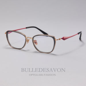 BULLE DE SAVON | Gọng Kính Mèo Titanium Thời Trang Chống Ánh Sáng Xanh