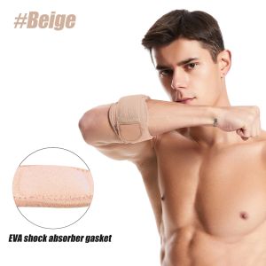 1Pc Elbow Brace with EVA Pad Support Tennis Elbow Brace Adjustable Elbow Strap Pressure Band for Tendonitis Weightlifting Golfer