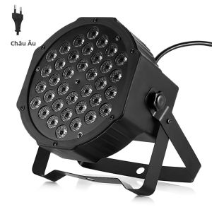 36W RGB LED Disco Ánh Sáng DMX512 Điều Khiển Giọng Nói Cho KTV Thanh Đảng DJ Sân Khấu Chuyên Nghiệp Hiệu Ứng Ánh Sáng Máy Chiếu Mệnh Đèn