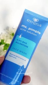Emina Ms Pimple Acne Solution Face Wash 50 ml - Pembersih Wajah Kulit Berjerawat