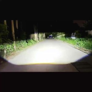 400W Grille Lights LED Motorcycle Guardrail Light Triple Lens Focusing Lamp LED Vehicle Light Grill Auxiliary Light 12V24V