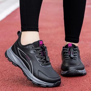 Waterproof Anti-slip Comfortable Sport Shoes for Middle-Aged And Elderly Women in Autumn New Style Soft Bottom Mom Shoes