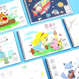 Cute Drawing book A4 buku gambar anak 50 lembar painting book