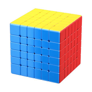 Moyu Meilong 6x6 Magic Cube 61 มม.ขนาดสติกเกอร์ 6x6x6 WCA การแข่งขันการเรียนรู้การศึกษาของเล่นสําหรับของขวัญเด็ก 6x6 v2 Cube