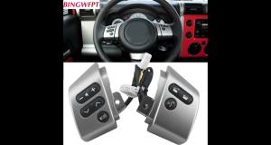 Nút Điều Khiển Vô Lăng Toyota FJ Cruiser 2006-2020 84250-35070 Công Tắc Chức Năng Chế Độ Âm Lượng Có Dây Chất Liệu ABS