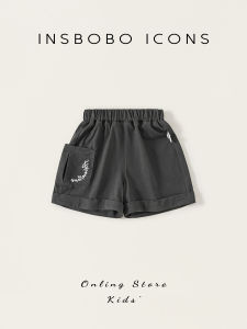 insbobo | Wide Leg Boys Shorts with Side Pockets
