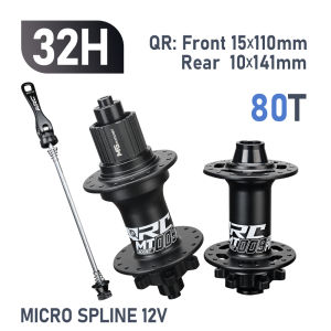Arc | ARC MT009 PRO BOOST Hub 80T Ratchet 15x110mm 12x148mm 10x141mm Front Hub Rear Hub Mountain Bike For HG Micro Spline Sram XD 12V