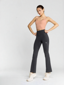 Imported Korea High Waist Slimming Bell Bottom Yoga Pants