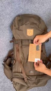 Balo Leo Núi Du Lịch FJALLRAVEN SINGI 48 Trợ Lực Có Áo Mưa Đi Kèm Chất Liệu G 100 Chắc Chắn Chống Nước Kháng Bụi Tốt