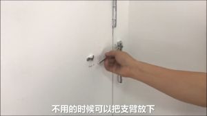 Automatic Adjustable Door Closer Hinge Stainless Steel Spring Heavy Duty Easy Rebound Mounted Silent Door Closing Device