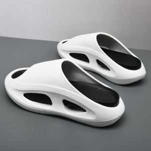 Mens Summer 2024 New Anti-slip Sports Thick Bottom High Wear-Resistant Basketball Slippers Comfortable Sensation Flat Sandals