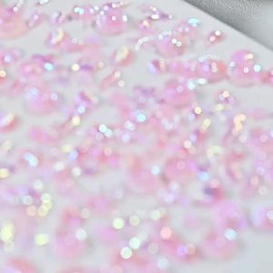 30PCS 3D Aurora Pink Shell Starfish Nail Charms Conch Coconut Tree Mermaid Tail Nails Decorations Summer Beach Manicure Parts zc