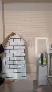 วอลเปเปอร์ติดผนัง ขนาดกว้าง 45cm ยาว 9-10 เมตร สติ๊กเกอร์ผนัง ติดผ่าน ที่สุดด้วยกาว วัสดุ PVC กันน้ำกันความชื้น ลอกออกไม่ทิ้งคราบกาว 45cm (สมมุนุค)