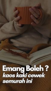 Kaos Kaki Jempol Wanita - Kaus Kaki Muslimah Bahan Lembut