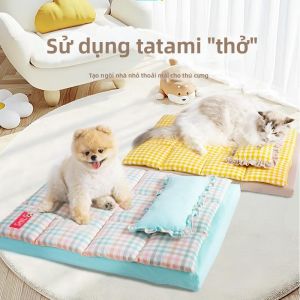 Giường Thú Cưng Có Thể Tháo Rời Và Giặt Được Cho Mùa Thu Đông Xuân Hè Dành Cho Mèo Và Chó Nhỏ Và Trung Bình