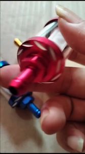 Saringan bensin variasi- Filter bensin model kaca transparan - Penyambung selang bensin warna transparan variasi - Saringan bensin full cnc - Filter saringan bensin bisa semua motor