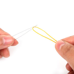 1-5Pcs Stainless Steel Beaded Needle Open Needles DIY Beads Bracelet Jewelry Tools Necklace Making Supplies Handmade Pins Accessories