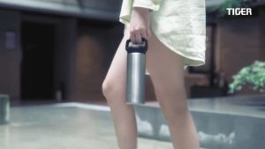 Tiger Brand Stainless Steel Ultra-Lightweight Thermal Bottle - Silver (480ML) [Model: MEA-A048]