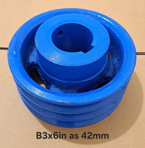 puli dinamo besi b3x6in / Puli cor B3x15cm as 38mm / 42mm / 48mm / Buntu