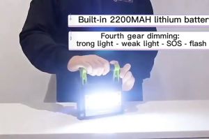 Waterproof Light Lampu Suluh Flashlight Emergency Lamp Work Light Magnet Camping Light Lampu Malam Flood Light Outdoor